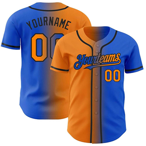 Jersey personalizado de béisbol y softbol con tela transpirable y tela de alto material con mejor precio y Jersey al por mayor - Product Image 1