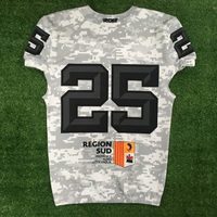 Novedad 2024, Camisetas de Fútbol Americano Hechas a Medida, Nombre y Número Personalizados, Uniforme de Alta Calidad, Antibacteriano, Transpirable, Plus