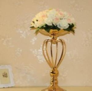 Elegantes floreros de Metal de lujo de mesa hogar sala de estar decoración florero Floral de Metal y florero decorativo - Product Image 6