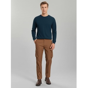 2025 Venta caliente Stock ropa de hombre de alta calidad Cargo Chino pantalones con estilo Casual Slim Fit Cargo Chino pantalones para hombres de BD - Product Image 4