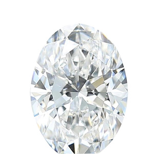 AJRETAIL - Diamante Cultivado en Laboratorio de 2.02 Quilates, Corte Oval Brillante, Color E, Claridad VS1, Certificado IGI India - Diamante Sintético de Lujo - Product Image 1