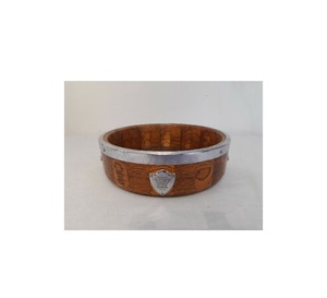 Cuenco de madera de Acacia, tazón de madera de tamaño personalizado, diseño de restaurante, venta al por mayor, tazón de Decoración de mesa de cena - Product Image 1