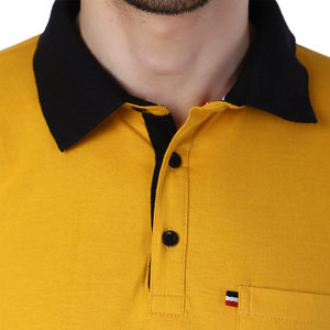 Polo pour homme, manches courtes, tissu respirant, col boutonné, confortable, décontracté, vêtements d'été pour homme - Product Image 4