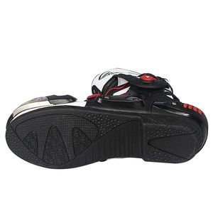 Personalizar zapatos de montar en motocicleta, botas antideslizantes para hombres, botas anticolisión para montar en carretera, zapatos de motocicleta, pinchazos - Product Image 6