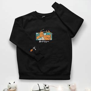 Sweat-shirt brodé Dragonite, sweat à capuche personnalisé avec initiales, sweat à capuche drôle avec dragon brodé, t-shirt personnalisé avec nom - Product Image 3