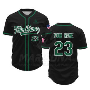 Maillot de baseball uni, nouveau design, vente en gros, maillot de baseball de haute qualité - Product Image 2