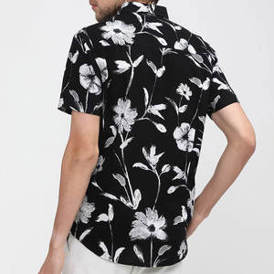 Camisa de playa hecha a medida Camisa de playa de poliéster de algodón Precio al por mayor Camisa de playa para venta en línea - Product Image 4