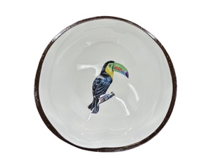 LUNAR HANDICRAFT VN Artesanía Vietnamita de Primera Calidad, Tazón de Coco Lacado Ecológico Pulido, Arte Moderno Antiguo, Tamaño Personalizado - Product Image 1