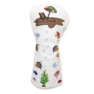 Couvre-chef de golf en cuir synthétique de qualité supérieure Couvre-chefs de club en bois de fairway avec logo brodé Produit de haute qualité - Product Image 3