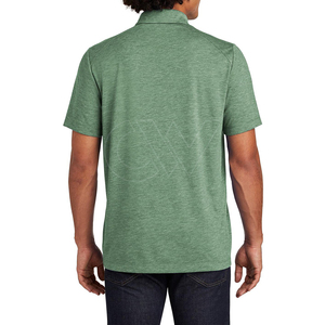 Chemise d'été décontractée pour homme en coton tricoté respirant à manches courtes, coupe droite tendance - Product Image 4