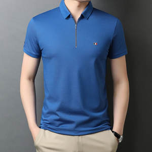 Polo liso informal de golf con logotipo personalizado de alta calidad al por mayor, Polo profesional recién llegado para hombre - Product Image 6