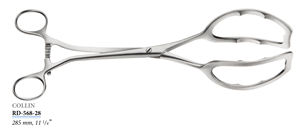 Forceps utérins Collin, outils médicaux chirurgicaux de haute qualité - Product Image 3