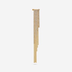 Trendy Tassel Drop <b>Earrings</b> 190002 Zinc Alloy for Party Occasions - Product Image 2