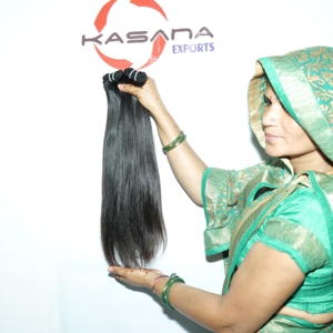 Tejido de cutícula alineada 100% Venta al por mayor vietnamita Procesamiento Ninguno Paquete de cabello de color natural Mujeres negras Extensiones de cabello humano - Product Image 5