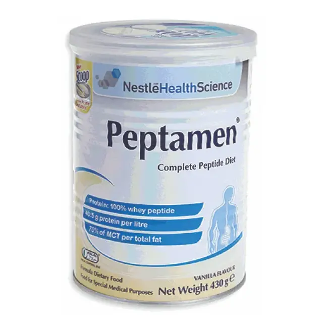 Prix de gros Fournisseur de Nestle Peptamen 400g | Régime complet de peptides Stock en vrac avec expédition rapide