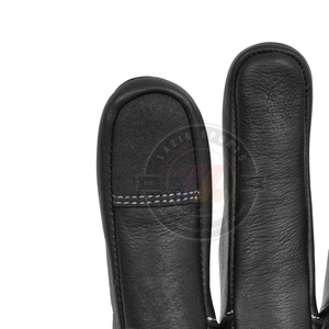 Guantes de Motocicleta de Cuero Genuino Premium, Estilo Guante Largo, Compatibles con Pantalla Táctil, para Motociclismo Urbano, Turismo y Esquí - Product Image 3