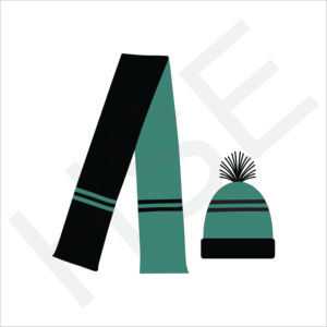 Winter Multicolor Knit Beanie & Scarf Set-Warm Soft Unisex - Product Image 2