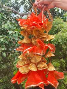 ตาข่ายประดับพู่ประดับด้วยดอกไม้โกต้าสำหรับงานปาร์ตี้งานแต่งงานที่บ้านของตกแต่งเทศกาล - Product Image 5