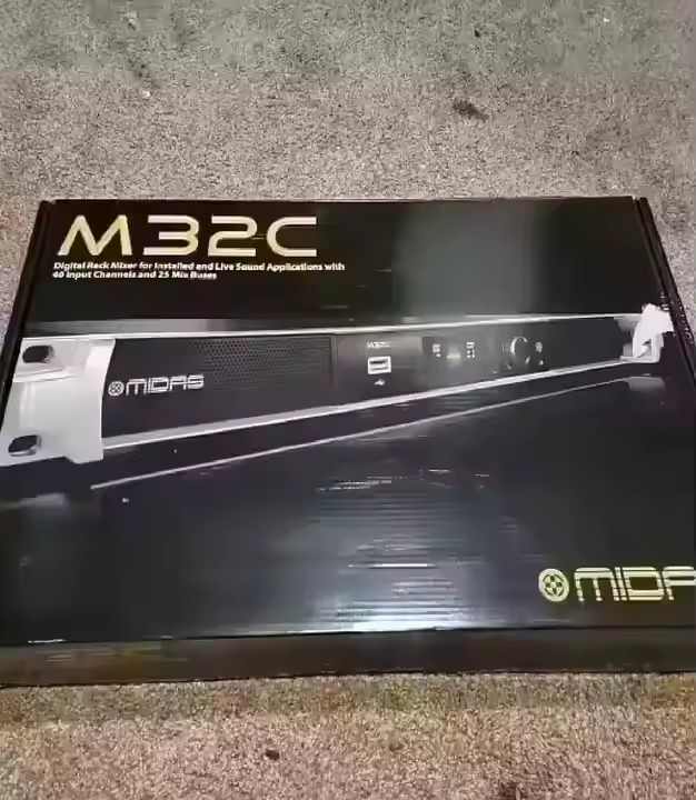 Latest Midas M32c Digital Audio Rack Mixer Fast Shipping