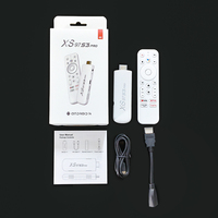 Directo de Fábrica, XS97 S3 PRO 4K TV Stick, Control Remoto por Voz BT, Android 14 OS, WiFi 6, 2+8GB, Dongle de TV con Precio al por Mayor, Alta Calidad