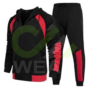 ชุดวอร์มใส่วิ่งใส่ได้ทั้งชายและหญิงสำหรับฤดูหนาวไซส์พิเศษชุดออกกำลังกายแบบลำลอง2ชิ้นระบายอากาศได้ดีเป็นมิตรกับสิ่งแวดล้อม - Product Image 1