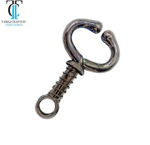 Anneau nasal réutilisable en acier inoxydable pour bétail, équipement de contrôle et de manipulation vétérinaire pour animaux d'élevage - Product Image 3
