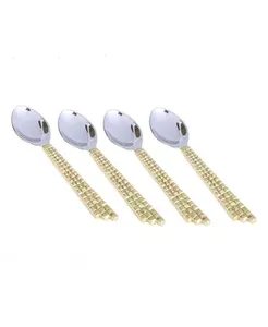 Espátula de acero inoxidable de alta calidad, juego de cubiertos de cuchara de Metal, acabado negro, perfecto para el comedor del hogar y el entretenimiento en fiestas - Product Image 6