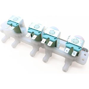 Vanne d'admission d'eau électrique pour pièces de lave-linge 220V Plastique XPARTCO WH23X29538 - Product Image 5
