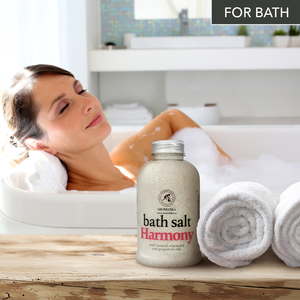Aromatika Harmony - Cristales de Sal Marina Natural para Baño y Uso Corporal, 600 g, con Aceites Energizantes de Pomelo y Rosa - Product Image 5