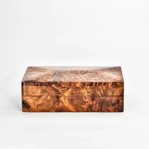 Cofre de almacenamiento de madera hecho a mano de gran oferta con tapa bloqueable para documentos de recuerdo o embalaje de vino disponible para precio de exportación - Product Image 5