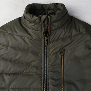 Custom Design <b>Men's</b> Sleeveless <b>Gilet</b> Vest <b>Lightweight</b> Winter Casual Quilted Cotton Bodywarmer Outdoor Workwear Custom Logos OEM - Product Image 2