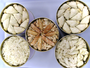 เนื้อปูกระป๋อง/เนื้อแน่นเกลือ/โปรตีนและเหล็ก/หวานและอ่อนโยน/เนื้อแน่นรสชาติสด/ผลิตภัณฑ์ของเวียดนาม - Product Image 4