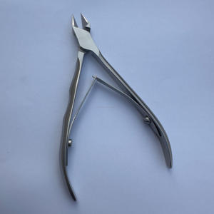 Pinzas para cutículas de acero inoxidable de alta calidad Kaneka, hoja afilada de 10mm, alicates para uñas de doble resorte, herramienta de manicura y pedicura para uñas encarnadas - Product Image 1