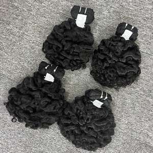 ผมต่อแบบชาวพม่าผมคน100% ผมดัดลอนแบบชาวพม่าผมคนหนึ่งผมจริงจากเวียดนาม - Product Image 4