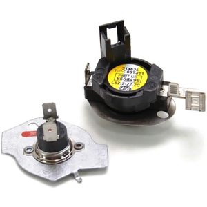 Genuine OEM W10169881 Thermostat <b>Kit</b> for Household <b>Electric</b> Dryer Aluminium Material - Product Image 1
