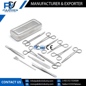 ชุดเครื่องมือผ่าตัดผ่าตัดหลอดลมแบบใช้แรงคน ผลิตตามสั่ง คุณภาพสูง 100% สีพื้น ทำจากสแตนเลส ยี่ห้อ PAKDEN - Product Image 3