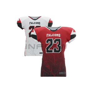 Maillot de football américain design personnalisé tissu imprimé par sublimation professionnelle uniforme de football américain 100% polyester - Product Image 5