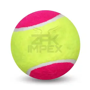 Großhandel Sport training Tennisball Oem Custom ized Logo Verschiedene Farb kombinationen Werbe qualität Tennisball