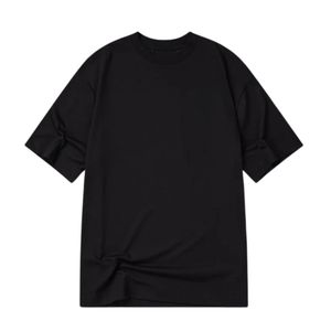 Camiseta Noir de gran tamaño para hombre 100% algodón 190 GSM Streetwear Staple Tee Impreso Front Back Logo Drop Shoulder Relaxed Fit Shirt - Product Image 4