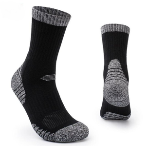 ถุงเท้าผ้าฝ้ายคุณภาพสูงสำหรับกีฬาฤดูหนาว น้ำหนักเบา แห้งเร็ว เป็นมิตรกับสิ่งแวดล้อม ระบายอากาศได้ดี สวมใส่สบาย เนื้อผ้าเรียบเนียน เหมาะสำหรับโยคะ - Product Image 3