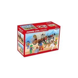 Mini serie meccanica educativa bambino e bambino: 3 auto da Cowboy