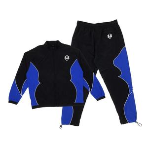 Custom Embroidery logo Plus Size Windproof Quick Dry Tracksuit Spandex/Polyester PU Coated Chinese Style Fashion <b>Drawstring</b> - Product Image 1