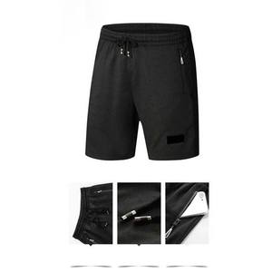 Pantalones de chándal informales de marca para hombre, pantalón corto liso de calle, para correr, de gran tamaño, alta calidad, con OEM - Product Image 4