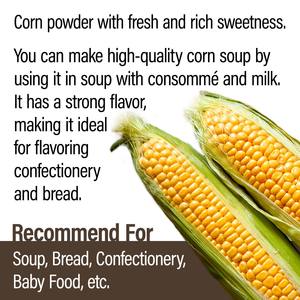 Poudre de maïs sucré pur naturel de haute qualité végétarien végétalien 100% du japon en gros - Product Image 3