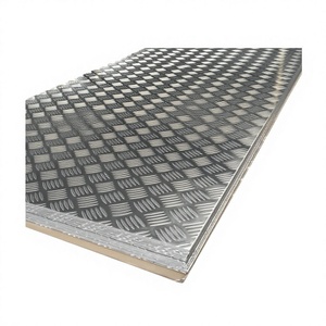 <span class=keywords><strong>Tôle</strong></span> en aluminium à motif cinq nervures 5052 5005, épaisseur 3 mm, 2400x1200 mm - Product Image 4
