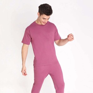 Ensemble deux pièces imprimé pour hommes à la mode-élégant et confortable pour les sorties estivales et décontractées - Product Image 4