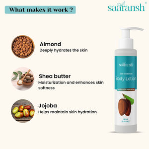Loción Corporal Hidratante Profunda Saaransh Diseñada para una Piel Suave y Nutrida y Cuidado Diario al Precio Más Bajo - Product Image 4