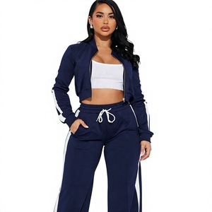 Traje Deportivo Ligero de Poliéster/Algodón para Mujer, Diseño 2 en 1 de Secado Rápido, Talla Grande, Informal, para Entrenamiento Deportivo - Product Image 1