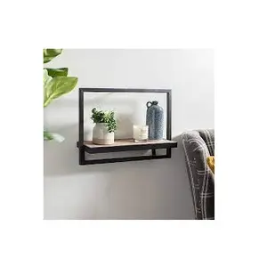 Wooden Floating Picture Photo Frame Vintage Photo Frame Wall Decor Interior Home Living Office Wall Art Deco