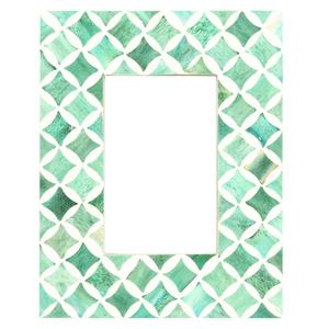 กรอบรูปไม้ทำด้วยมือทำด้วยมือทำจากเรซิ่นไม้ทรงเหลี่ยมสินค้าหัตถกรรมอินเดีย - Product Image 2